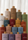 Light-Filtering Pure Linen Fabric with Natural Drape