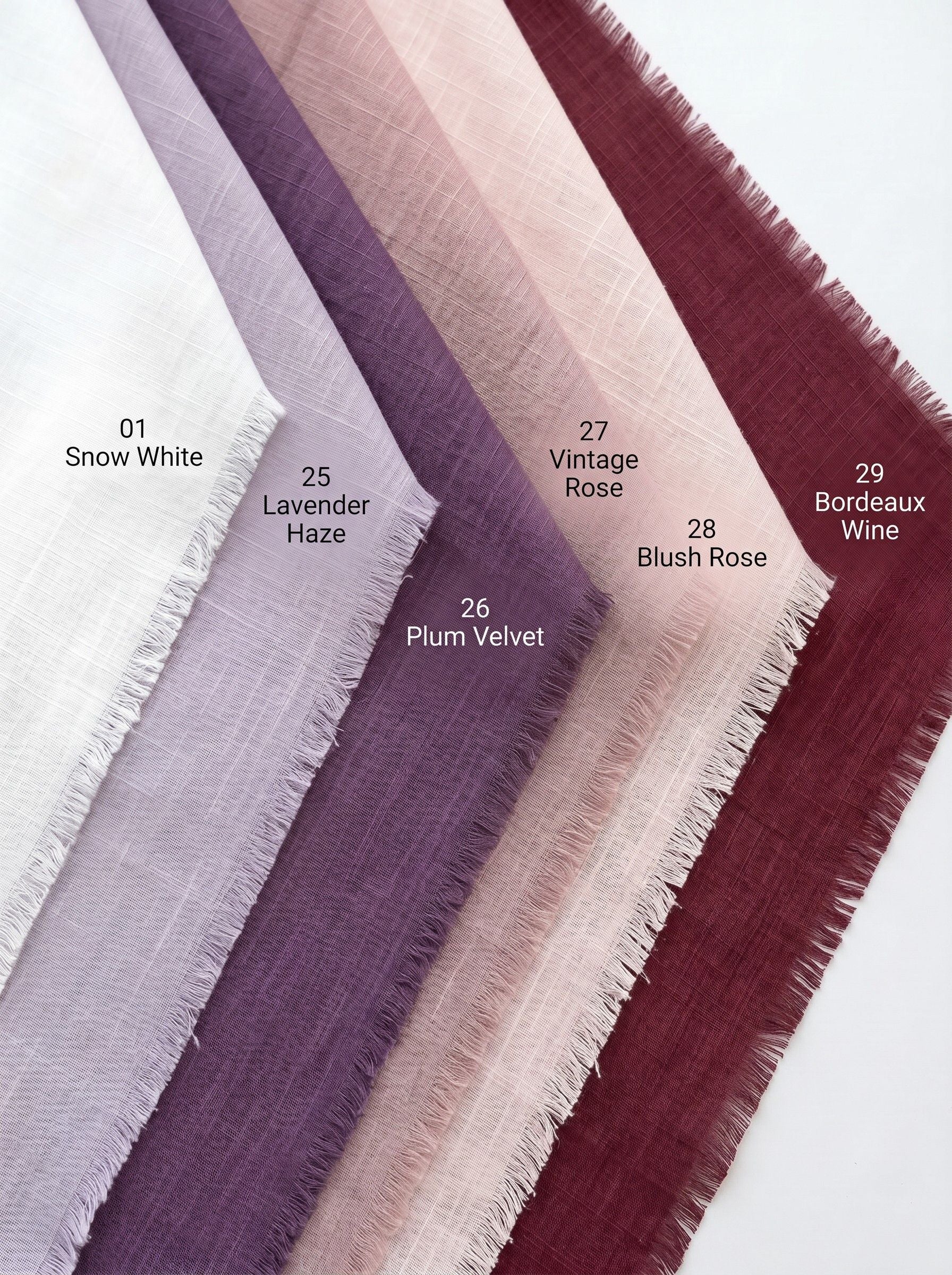 Light-Filtering Pure Linen Fabric with Natural Drape