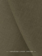 100% Pure Linen Fabric for Clothing by the Yard