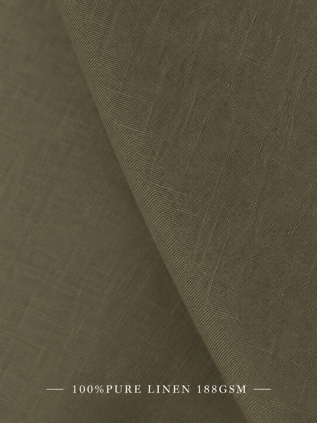 100% Pure Linen Fabric for Clothing by the Yard