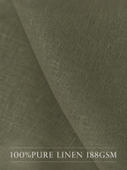 100% Pure Linen Fabric for Clothing by the Yard
