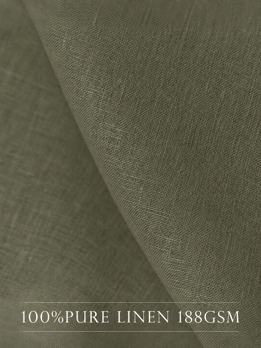 100% Pure Linen Fabric for Clothing by the Yard