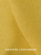 100% Pure Linen Fabric for Clothing by the Yard