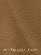 100% Pure Linen Fabric for Clothing by the Yard