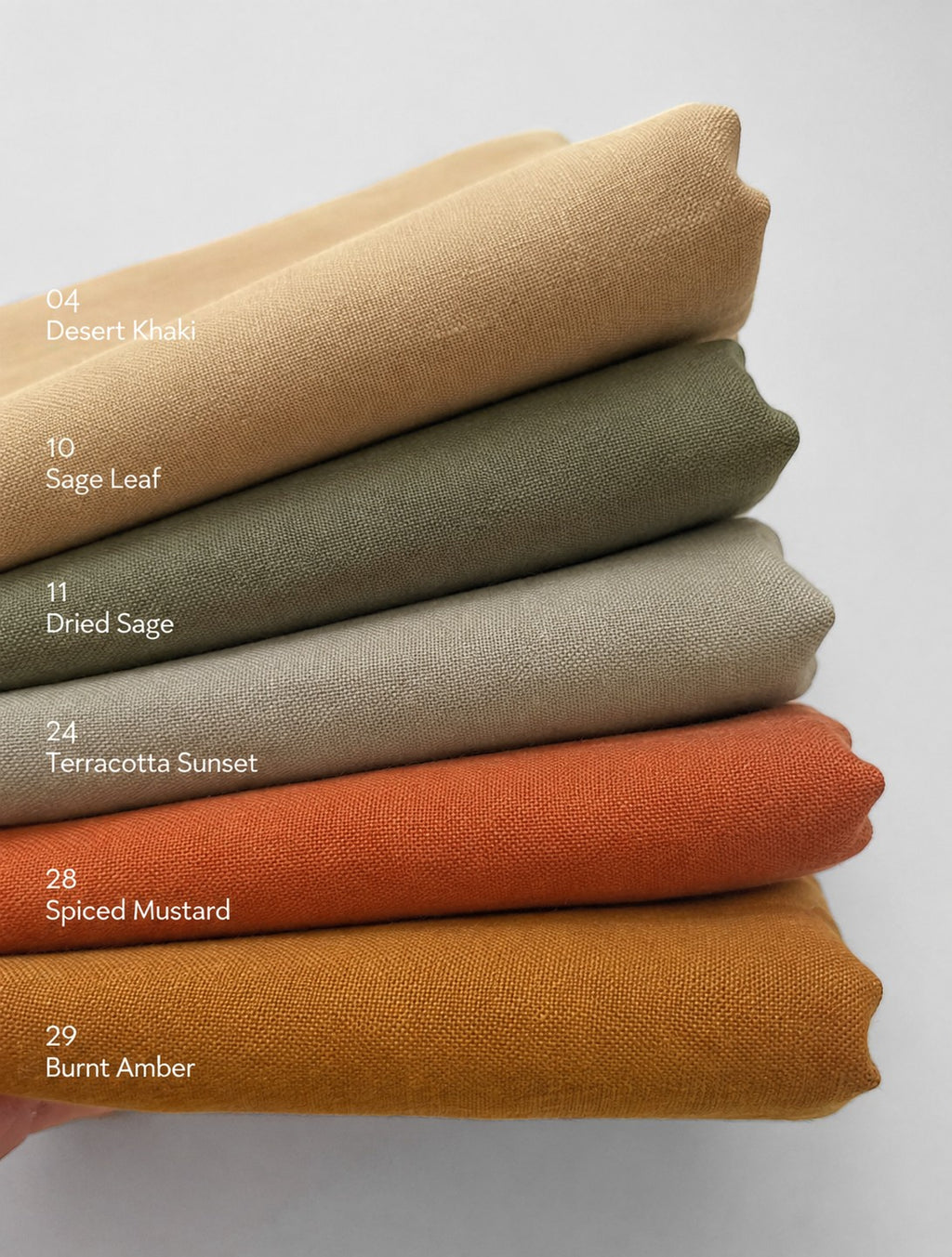 100% Pure Linen Fabric for Clothing by the Yard