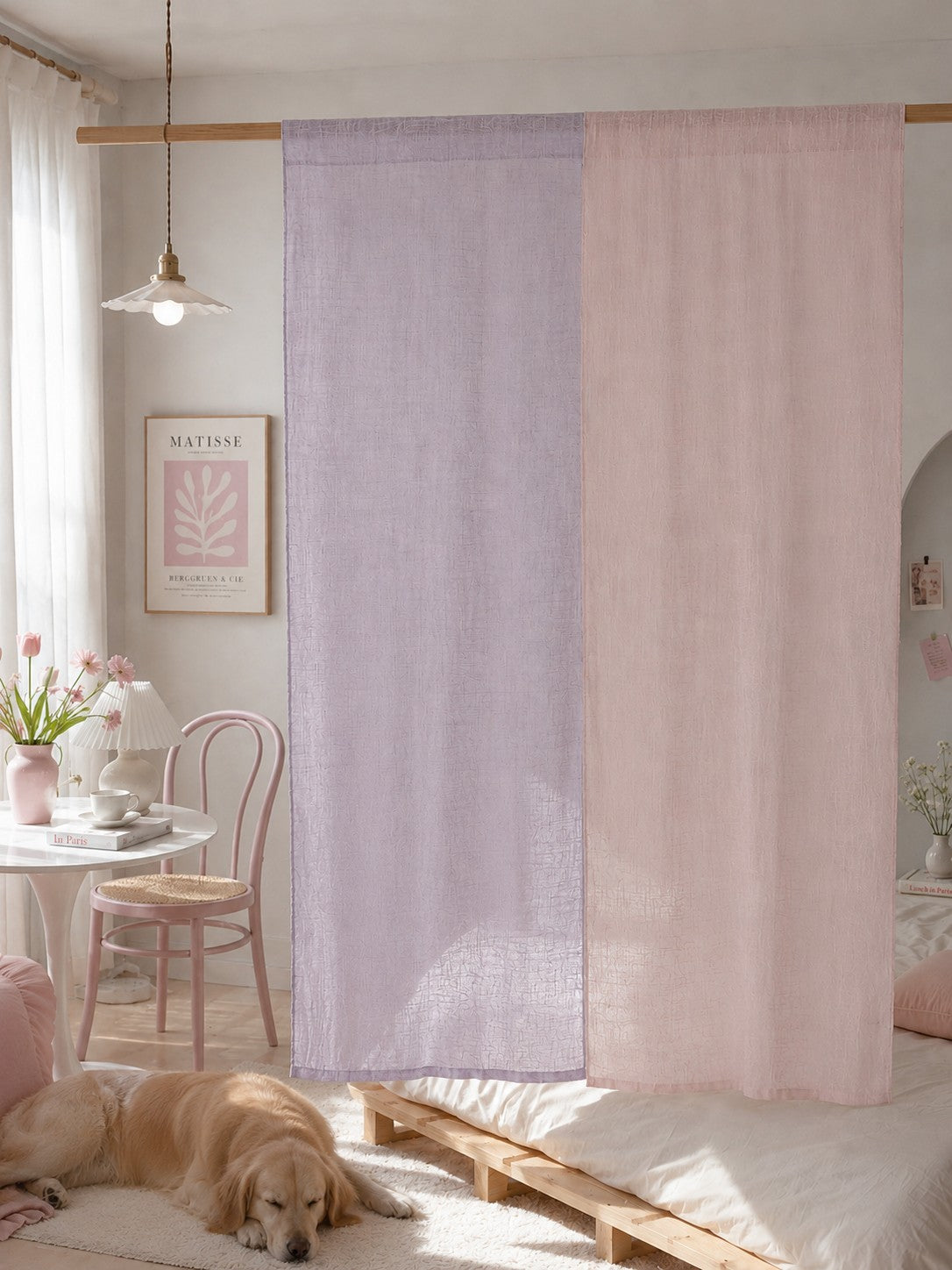 Linen Fabric for Café Curtains by the Yard | 100% Pure Linen