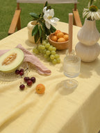 100% Pure Linen Fabric for Tablecloths & Napkins by the Yard