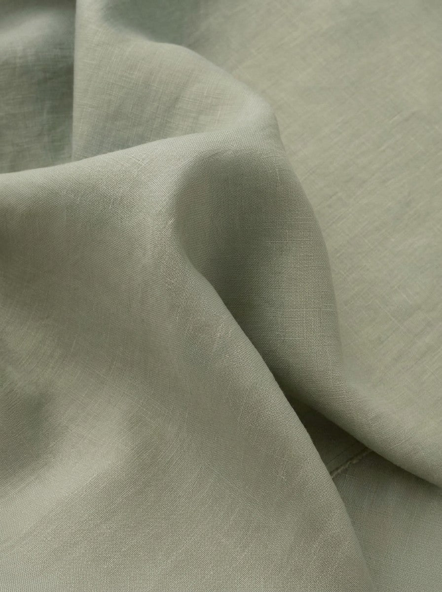 100% Pure Linen Fabric by the Yard | Medium Weight