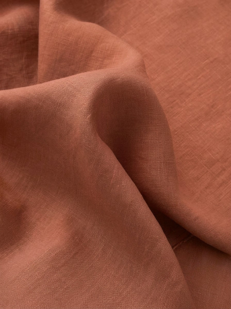 100% Pure Linen Fabric by the Yard | Medium Weight