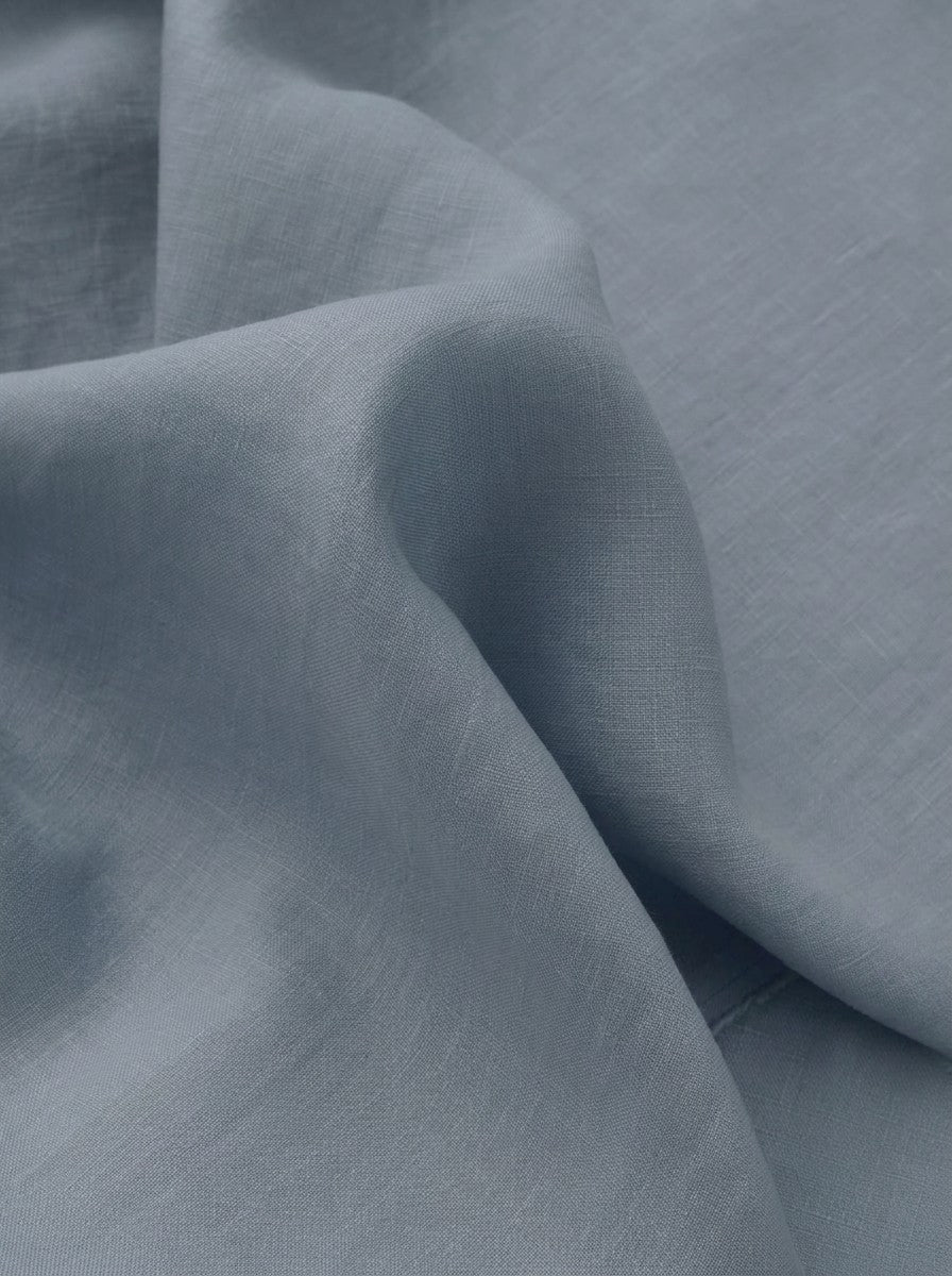 100% Pure Linen Fabric by the Yard | Medium Weight
