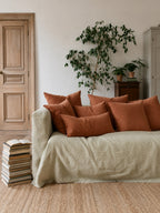 100% Pure Linen Fabric by the Yard | Medium Weight