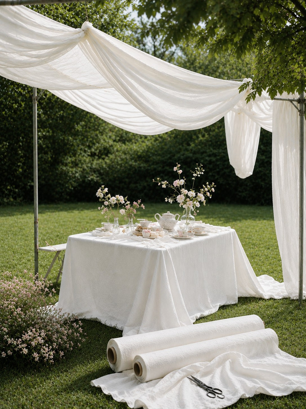 100% Pure Linen Fabric by the Yard | Medium Weight