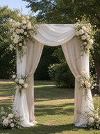 100% Pure Linen Fabric for Weddings & Events by the Yard