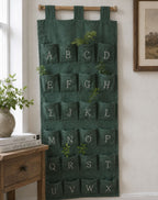 Deep Pine Sand Washed Linen Fabric by the Yard & Swatch