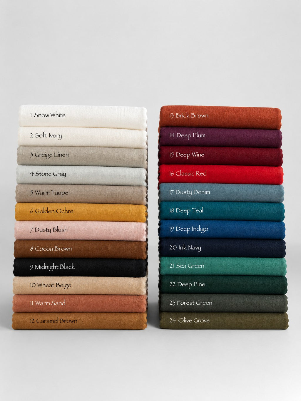 195GSM, StoneWashed 100% Pure Linen Fabric by the Yard – Medium Weight 188gsm, 57" Wide (Copy) (Copy)