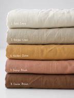 195GSM, StoneWashed 100% Pure Linen Fabric by the Yard – Medium Weight 188gsm, 57" Wide (Copy) (Copy) (Copy)