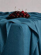 Soft Washed Pure Linen Fabric by the Yard |Medium Weight  57" Wide