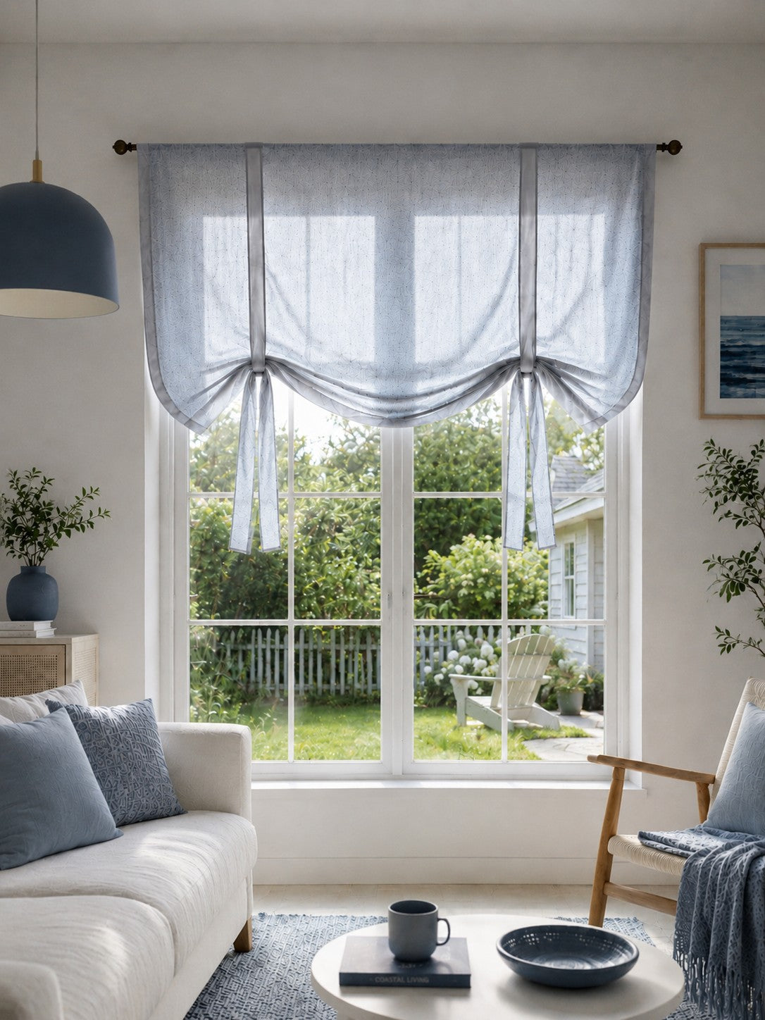 Linen Fabric for Café Curtains by the Yard | 100% Pure Linen