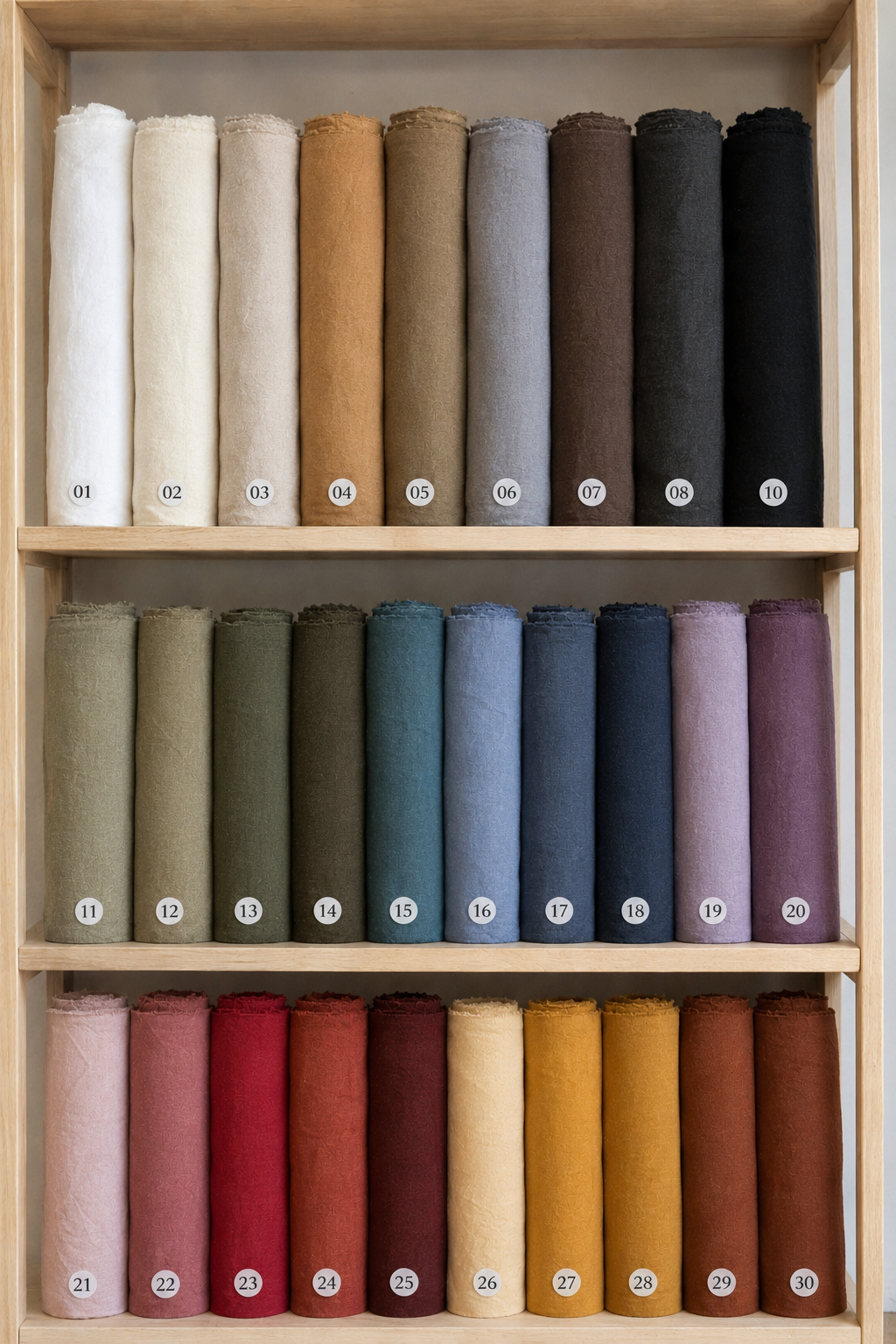 Pure Linen Fabric for Sewing – 188gsm Medium Weight, 57" Wide