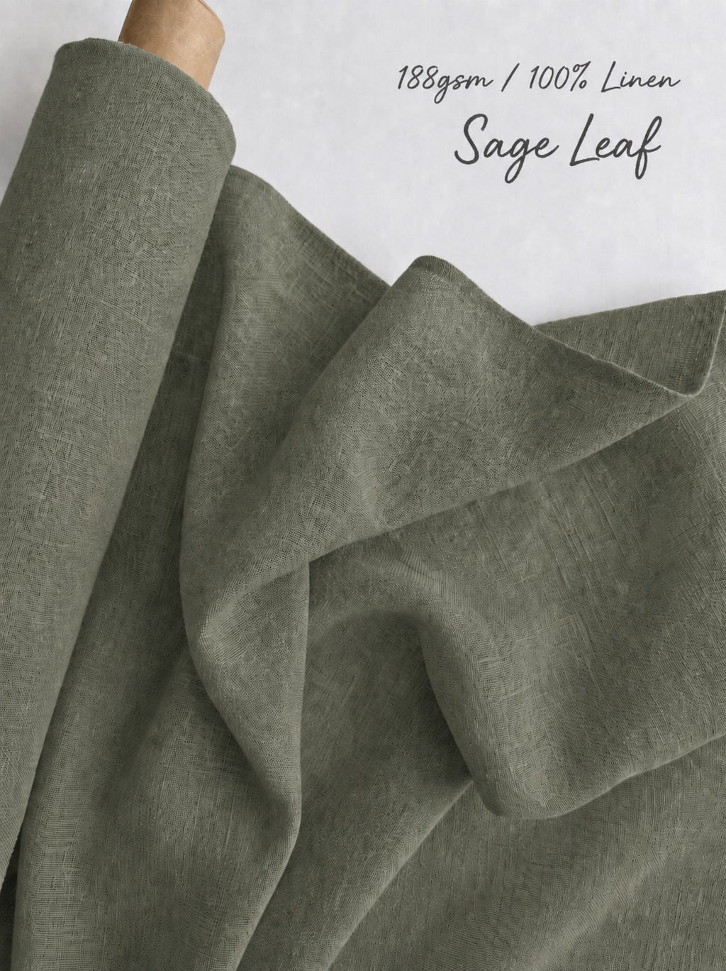 Pure Linen Fabric for Weddings & Events – 188gsm, 57" Wide