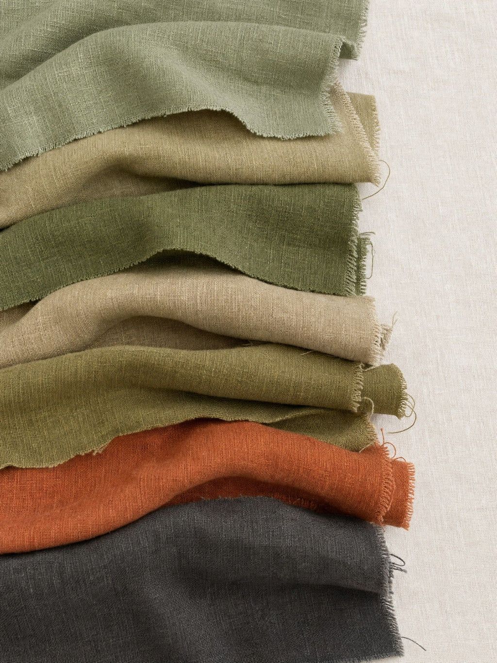 100% Pure Linen Fabric for Pillow Covers by the Yard
