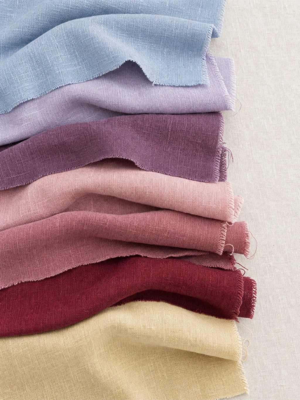 100% Pure Linen Fabric for Pillow Covers by the Yard