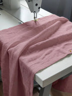 100% Pure Linen Fabric by the Yard | Medium Weight