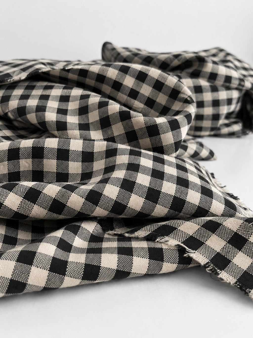 checked linen, 100% Pure Linen Fabric by the Yard – Medium Weight 188gsm, 57" Wide (Copy) (Copy) (Copy)