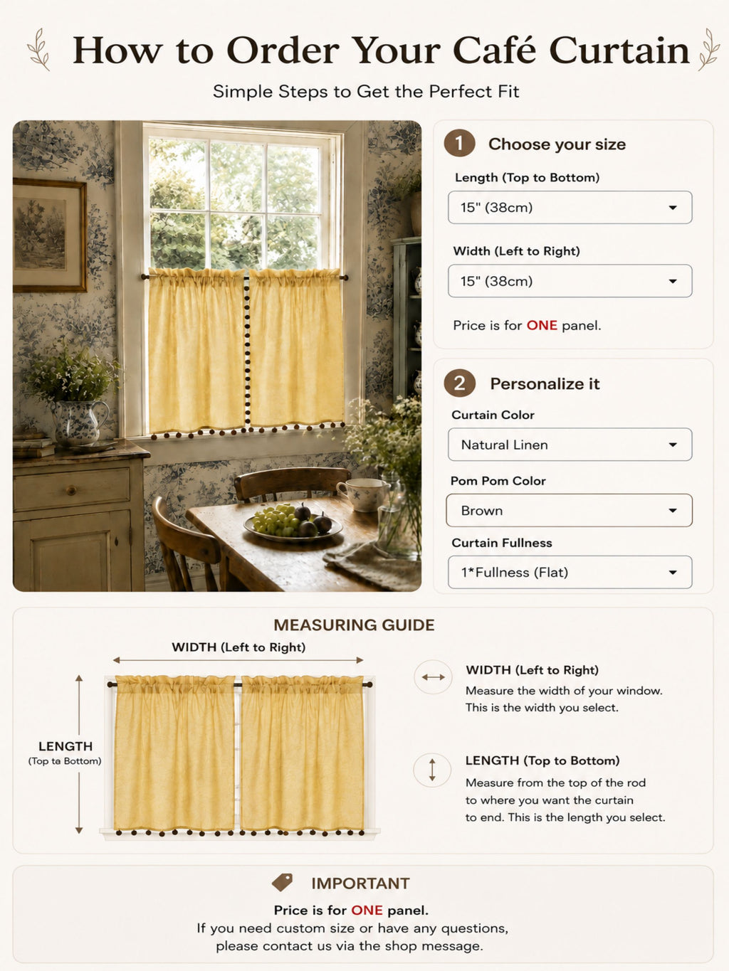 custom curtain