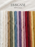 100% Pure Linen Fabric for Pillow Covers by the Yard