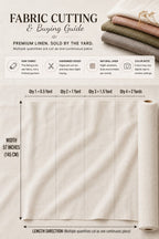 195GSM, StoneWashed 100% Pure Linen Fabric by the Yard – Medium Weight 188gsm, 57" Wide (Copy) (Copy) (Copy)