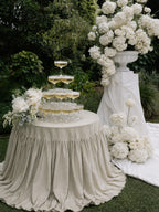 100% Pure Linen Fabric for Weddings & Events by the Yard