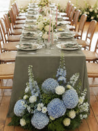 100% Pure Linen Fabric for Weddings & Events by the Yard